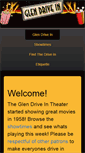 Mobile Screenshot of glendriveintheater.com